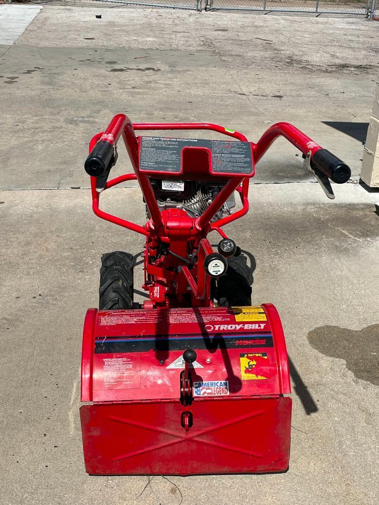 TROY-BILT Horse Rear Tine Tiller Model 12090 - 8HP ELECTRIC PTO BOLO TINE w/ Briggs 950 Series