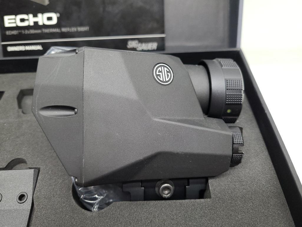 Sig Sauer ECHO1 Thermal Reflex Sight 1-2x30mm Electro Optics Model SOE11001