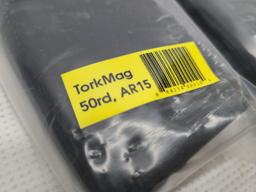 (3) TorkMag 50 Round Magazines for AR15