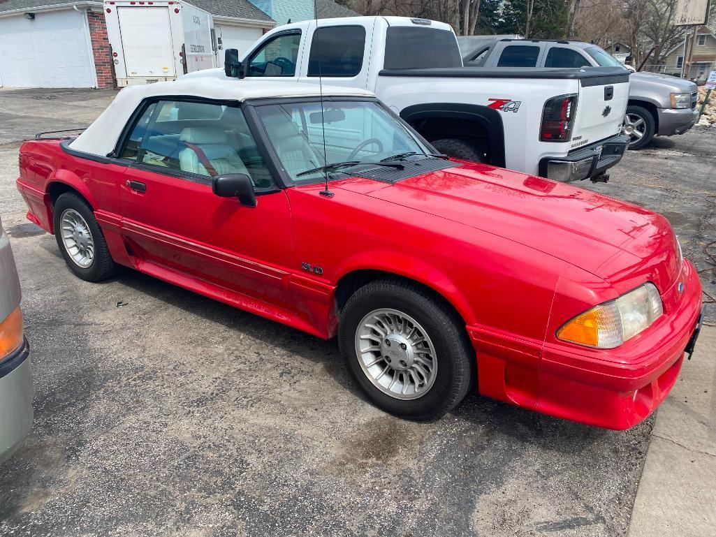 1990 Ford Mustang GT 5.0 Convertible w/ New Engine See Recent Repairs Below