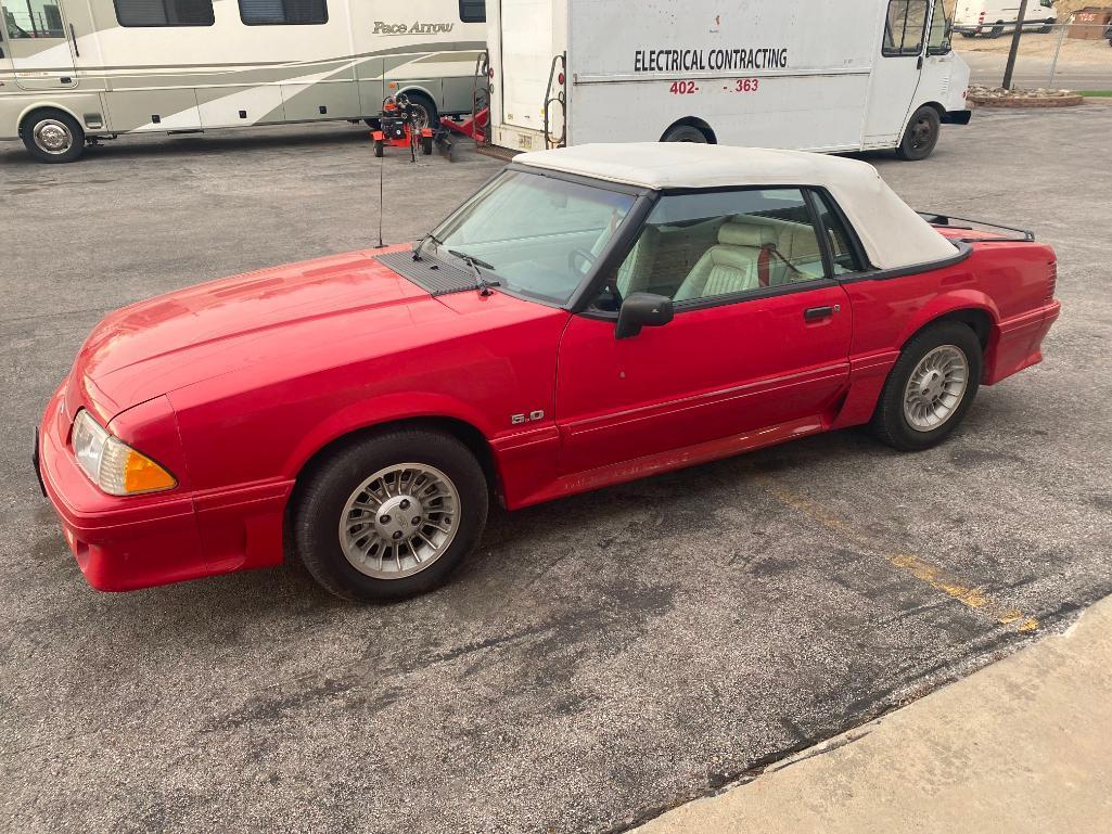 1990 Ford Mustang GT 5.0 Convertible w/ New Engine See Recent Repairs Below