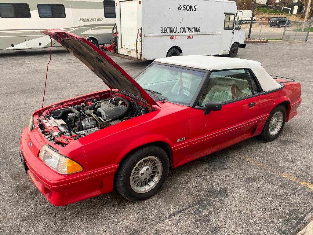 1990 Ford Mustang GT 5.0 Convertible w/ New Engine See Recent Repairs Below