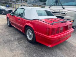1990 Ford Mustang GT 5.0 Convertible w/ New Engine See Recent Repairs Below