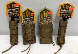 (5) HSG Magazine Pouches Taco Rifle Mag, Double Decker Taco LT, (2) Extended Pistol Taco LT & Triple