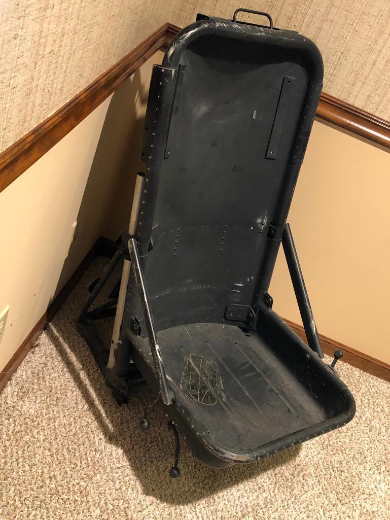 Vintage Airplane Seat, We Believe It's from a PT22 c. 1930's