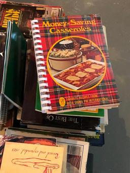 Cookbooks, Books and Tins