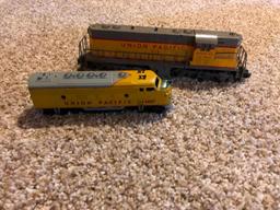 Gilbert No. 372 and 1467 Union Pacific Locomotive and Tender, HO Scale