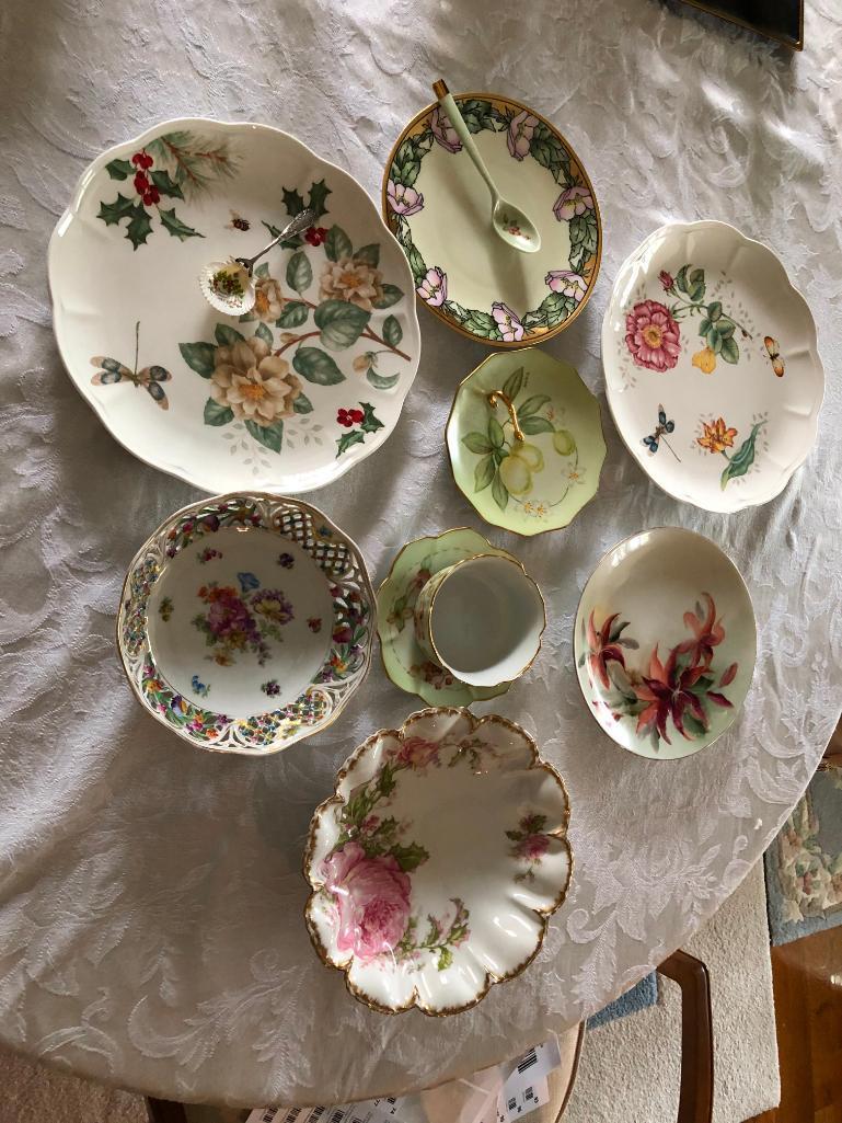 Group of European China - Haviland, Bavarian, etc.