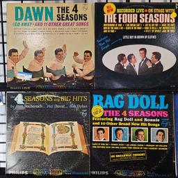 (16) The Four Seasons Record Albums