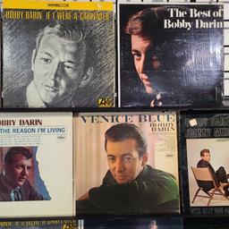 (11) Bobby Darin Record Albums