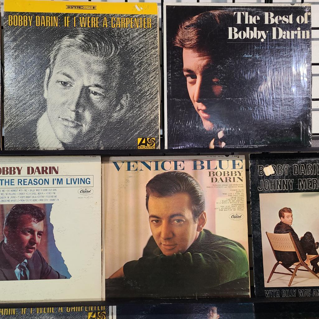 (11) Bobby Darin Record Albums