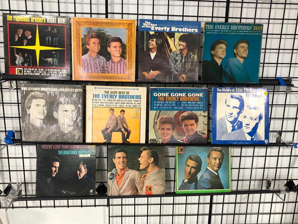 (11) the Righteous Brothers Record Albums