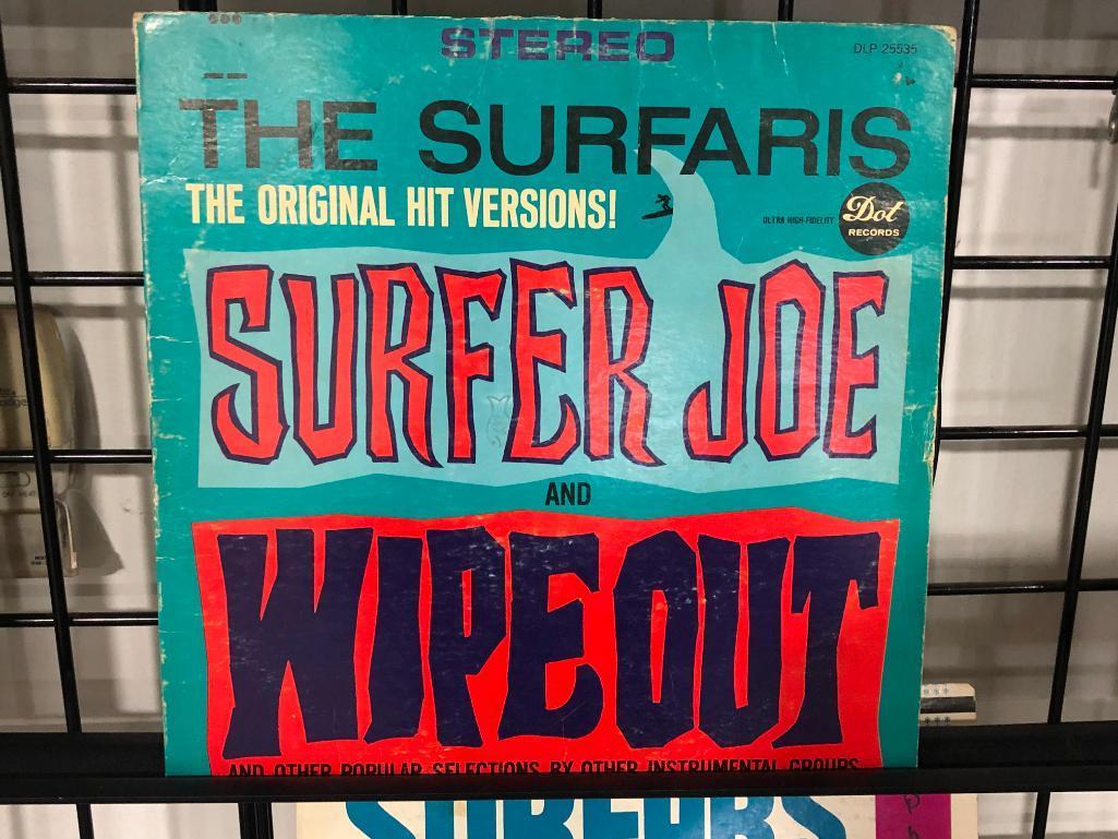 (8) Surfer Music Record Albums, Compilations and Artists - Surf Music