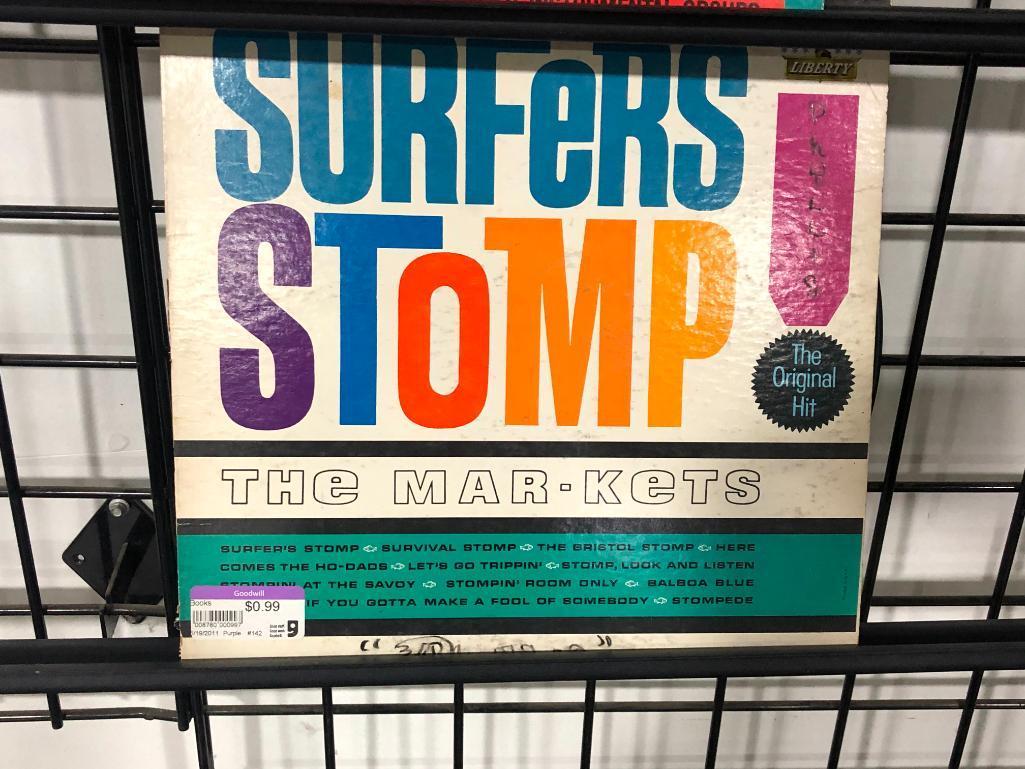 (8) Surfer Music Record Albums, Compilations and Artists - Surf Music