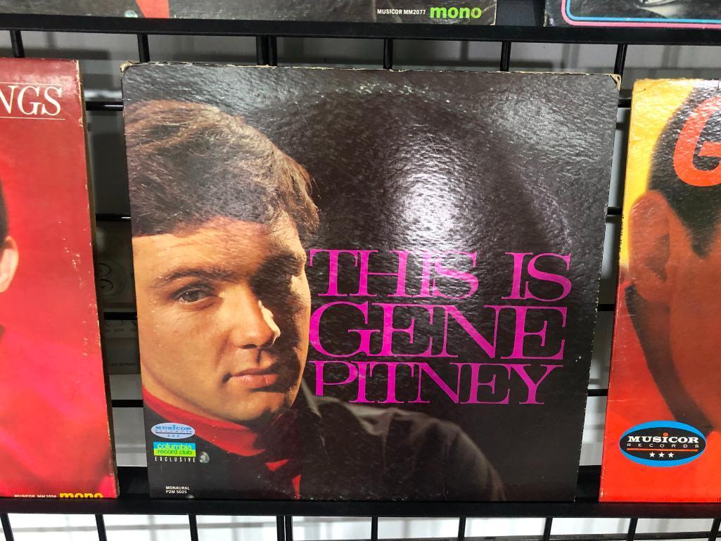 (8) Gene Pitney Record Albums