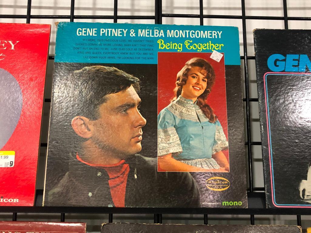 (8) Gene Pitney Record Albums