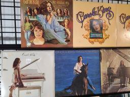 (11) Carole King Record Albums