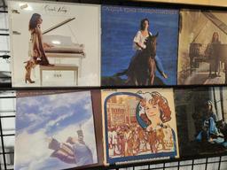 (11) Carole King Record Albums