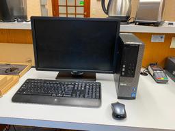 Dell D03S Optiplex 7010 Computer, Windows 7, Core i5, DVD/RW, Wireless Keyboard, Mouse & Flat Panel