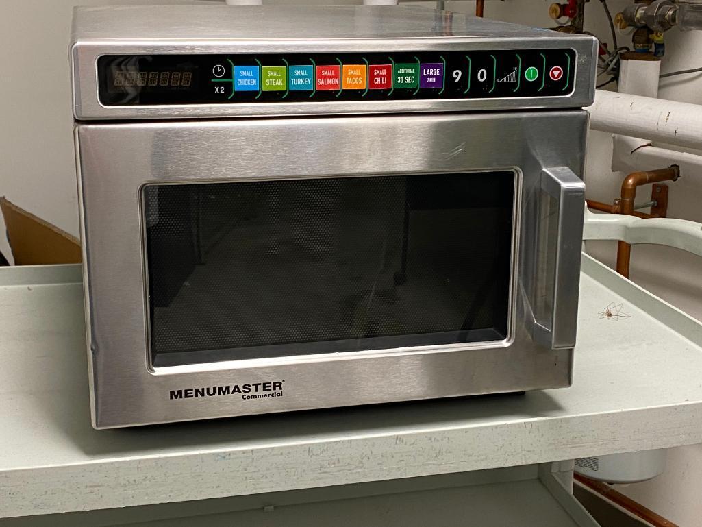 Menumaster Model: MDC12A2 Commercial Microwave, 120v, Mfg. 2016 by Amana