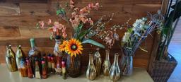 Bar Decor Vases & Bottles