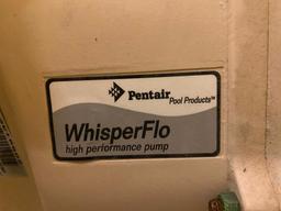 Pentair WhisperFlo High Performance Pump w/ Hayward Star Clear Plus Cartridge Filter