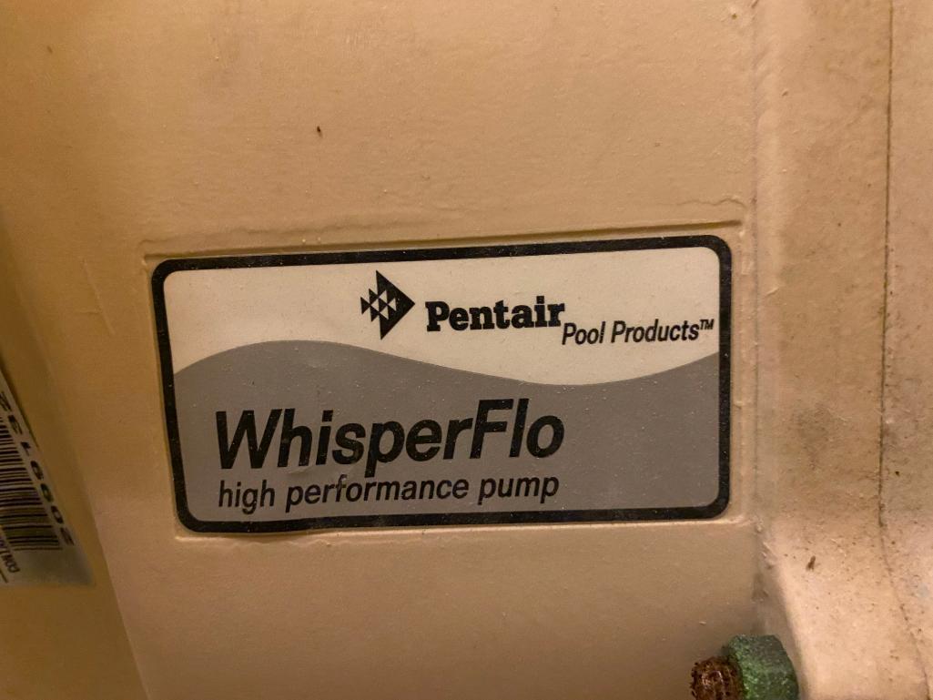 Pentair WhisperFlo High Performance Pump w/ Hayward Star Clear Plus Cartridge Filter