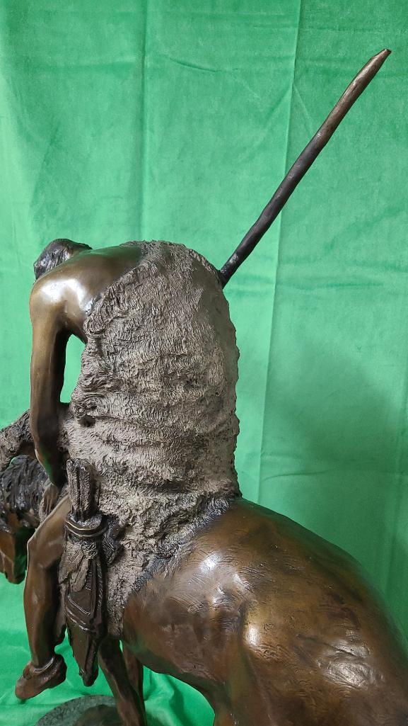 "End of the Trail" by James E. Fraser - Solid Bronze Statue 35" Tall