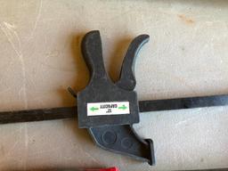 Hammers & Clamps, Pry Bar, Axe, Several Types of Hammers, Pry Bar, 2 Clamps