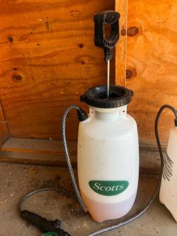 Scotts Sprayer and Flo-Master Deck Sprayer