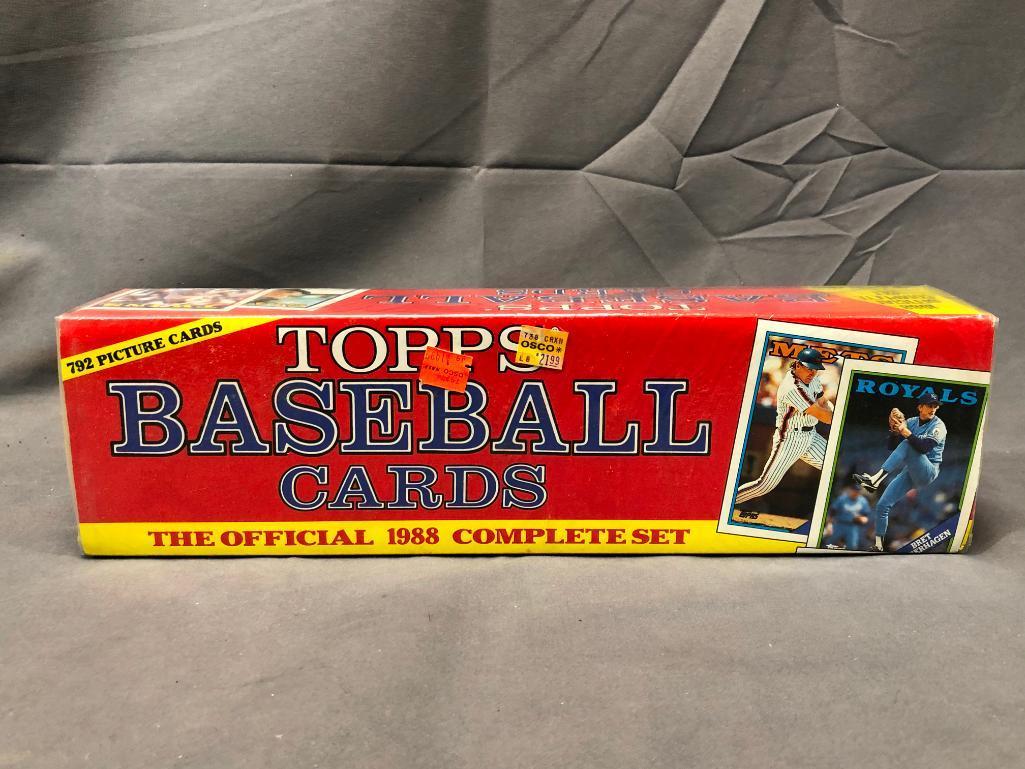 Topps Baseball Cards - The Official 1988 Complete Set - 792 Picture Card - Factory Sealed