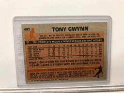 Lot of 3; 1983 Tony Gwynn Rookie Cards - Topps #482, Donruss #598 & Fleer #360