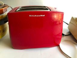 Osterizer Blender, KitchenAid Toaster and Rival Crockpot