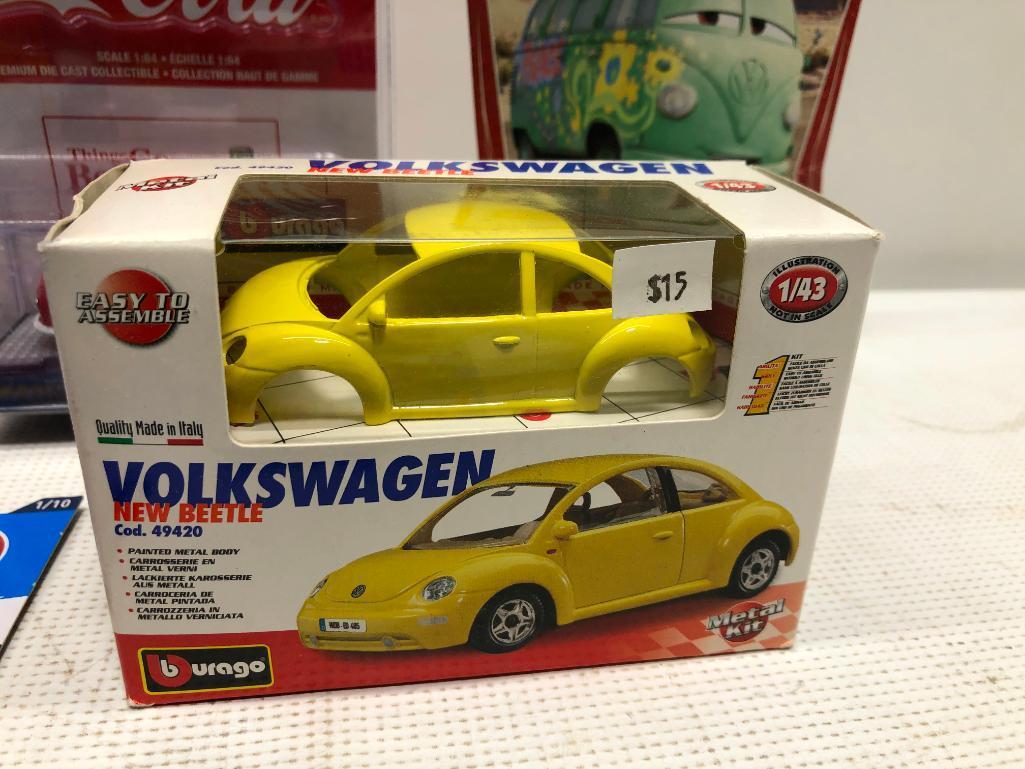 Hot Wheels and Hot Wheels Type Cars and Vehicles Mostly VW