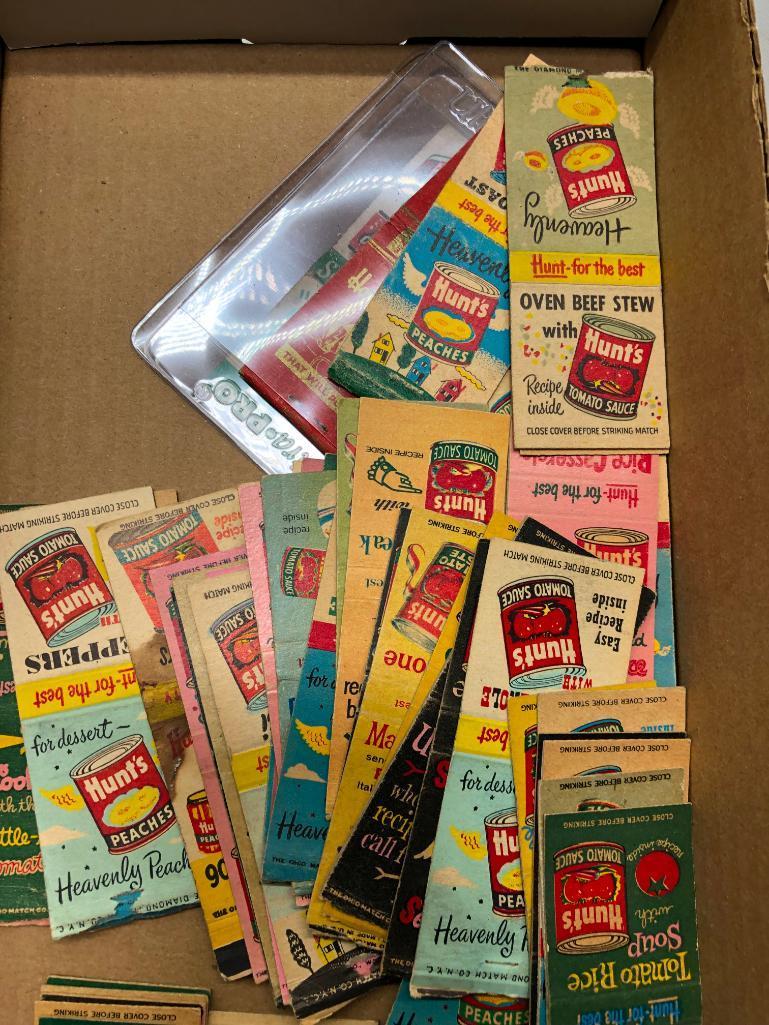 Large collection of Vintage Matchbook Covers