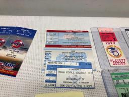 Various Vintage Admission Tickets Many Omaha Royals