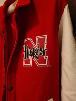 Limited Edition Nebraska Cornhusker National Championship Letter Jacket Size Large