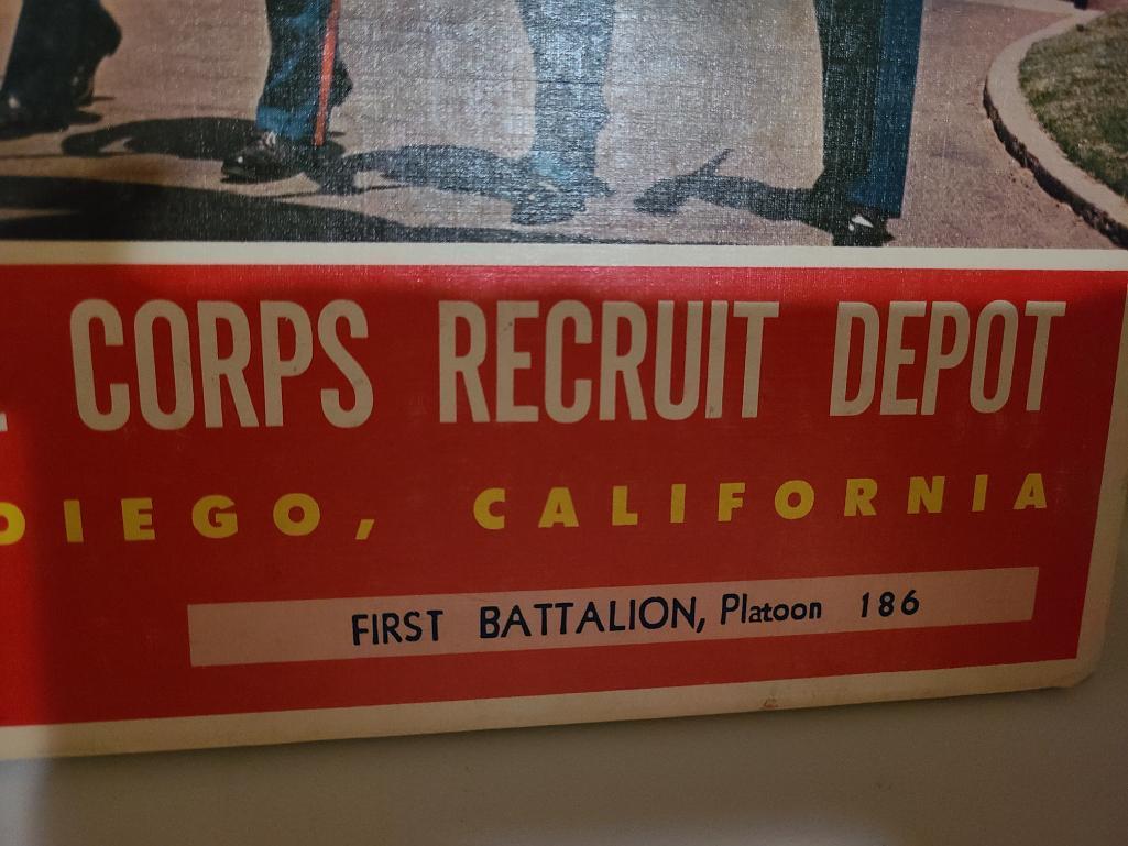 Marine Corps Recruit Depot First Battalion Platoon 186 Book