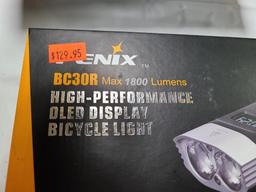 FENIX OLED Display Bicycle Light Model BC30R