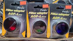 Big Group of FENIX Filter Adapter AOF-L; Color & Size Vary