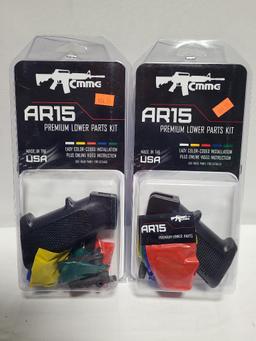 (2) CMMG AR15 Premium Lower Parts Kits