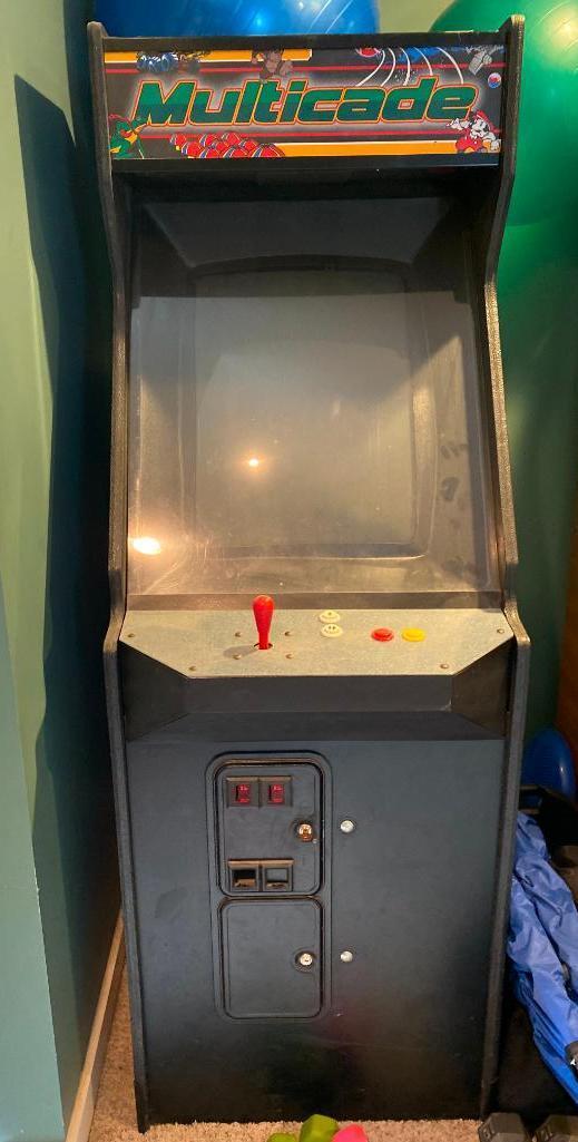 Multicade Classic Coin-Op Arcade Game, 60 Classic Games, Works Great