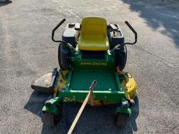 John Deere Model Z425 Zero-Turn Commercial Lawn Mower - As-Is, No Running, CLEAN
