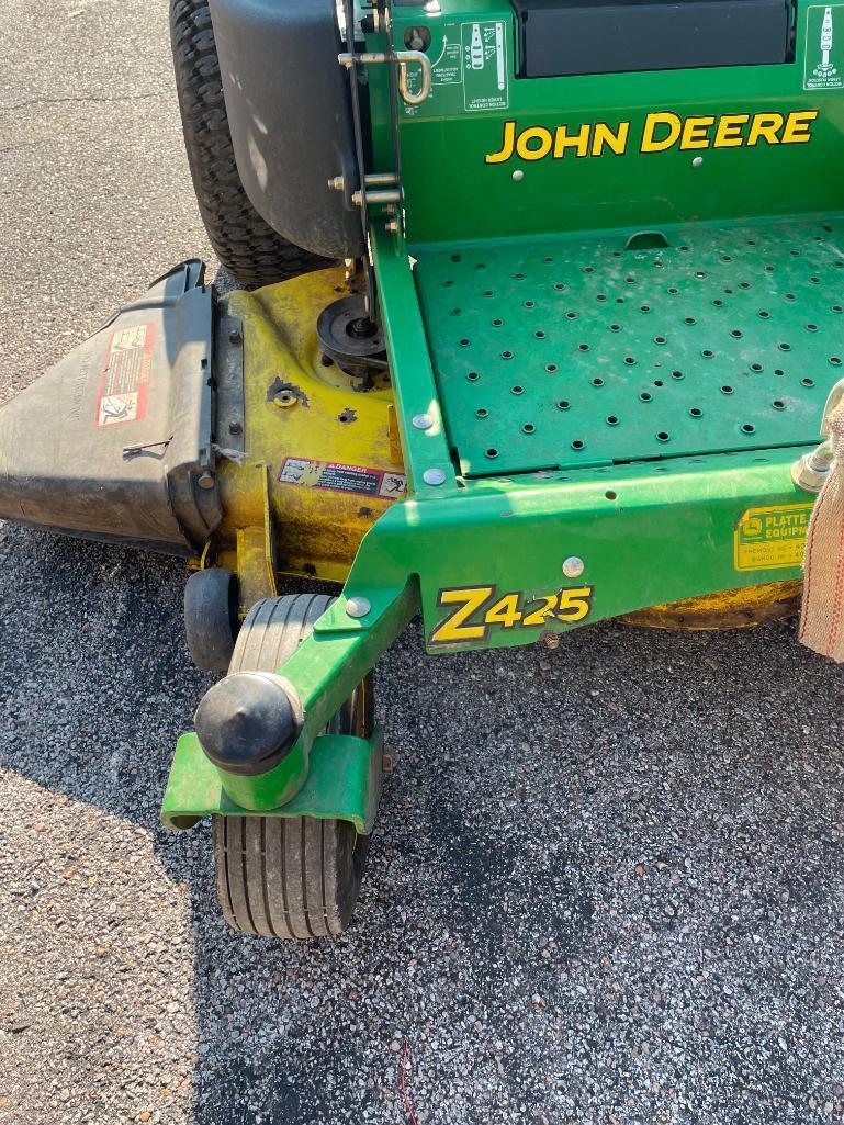 John Deere Model Z425 Zero-Turn Commercial Lawn Mower - As-Is, No Running, CLEAN