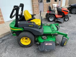 John Deere Model 737 Ztrak Zero Turn Commercial Lawn Mower, Runs Great, 643 Hrs