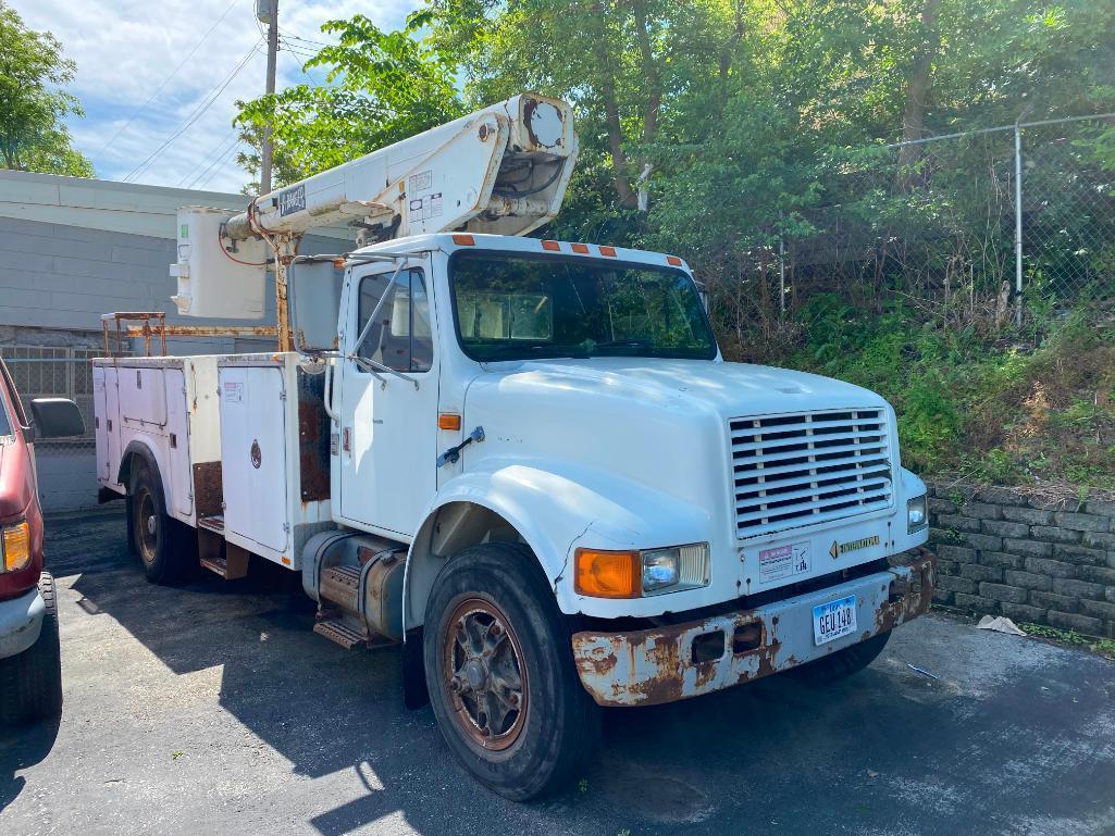 1987 Ford C8000 10.4L CATERPILLAR V8 Diesel "Polecat" Auger Digger, 56,551 Miles, Smooth Running