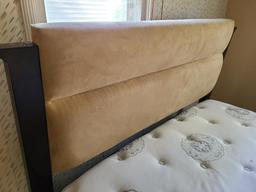 Queen Size Box Spring & Mattress w/ Headboard & Footboard, E.S.S. Medallion Mattress