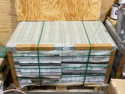 Pallet of Wall-Tile, 36 Boxes, 8in x 24in, 12pc/box, 15.5sf/box SOHO White Gloss Wall Tile 52-222