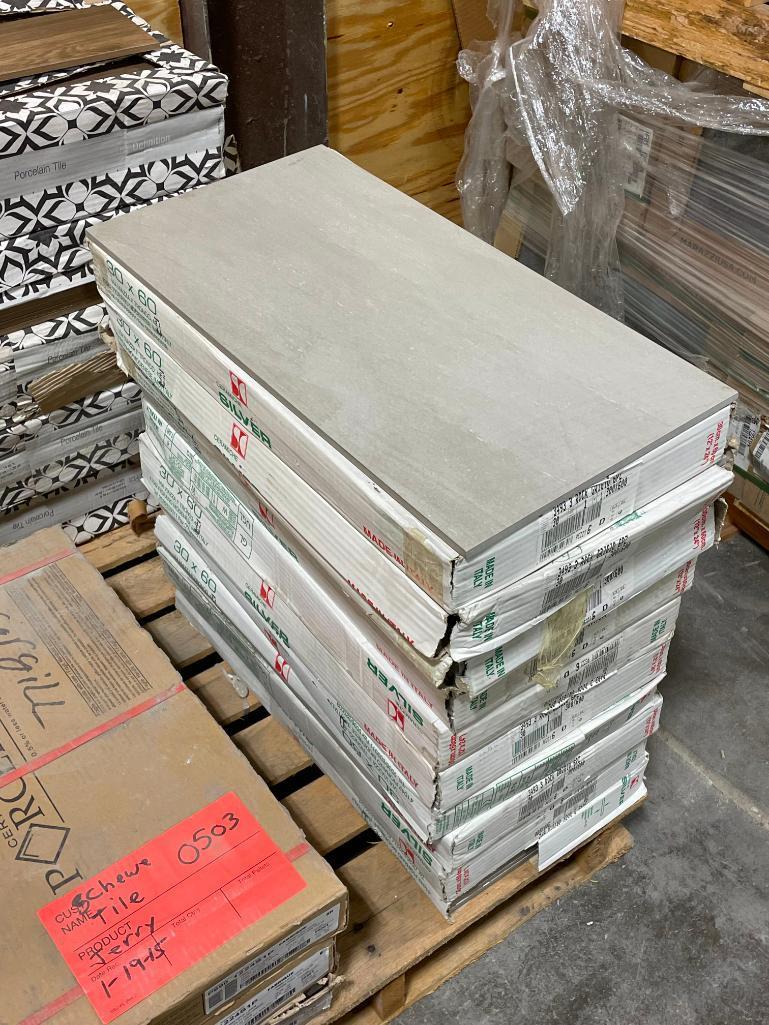 3 Types of Tile; 23 Boxes - See List Below and Photos for Detail