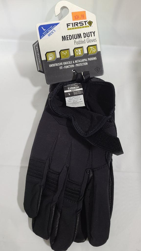 Lot of 3 Voodoo Tactical Fleece Hat & Tactical Gloves Size L